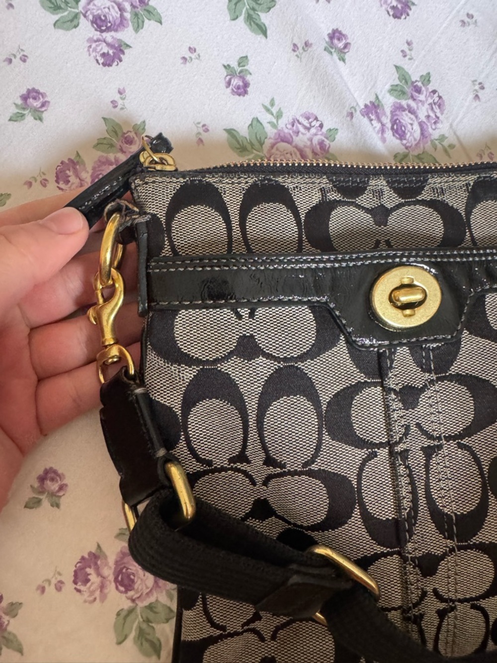 Coach Signature Crossbody Bag